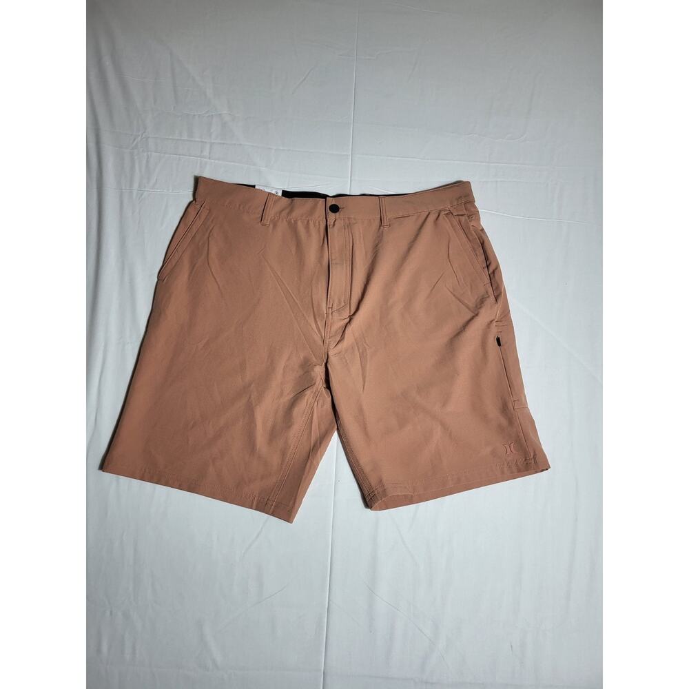 Hurley Mens Hybrid Shorts Size 40 Peach Salmon Walk Shorts NWT Golf Outdoors